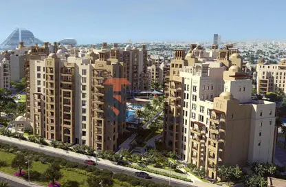 Apartment - 1 Bedroom - 1 Bathroom for rent in Al Jazi - Madinat Jumeirah Living - Umm Suqeim - Dubai