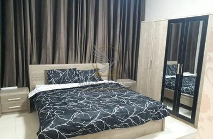 Apartment - 1 Bedroom - 2 Bathrooms for rent in Orient Tower 1 - Orient Towers - Al Bustan - Ajman