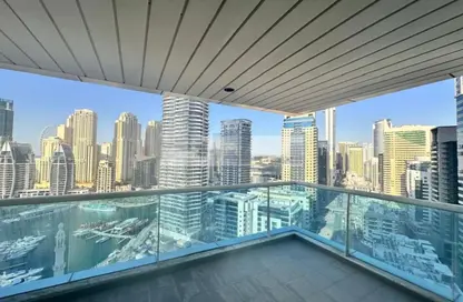 شقة - 2 غرف نوم - 4 حمامات للايجار في برج أوبال المارينا - دبي مارينا - دبي