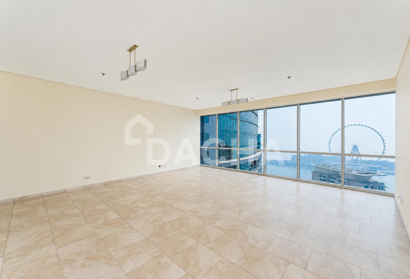 Balcony | High Floor | Ain Dubai & Sea View photo 5