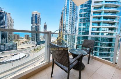 Apartment - 1 Bedroom - 2 Bathrooms for rent in Marina Tower - Dubai Marina - Dubai