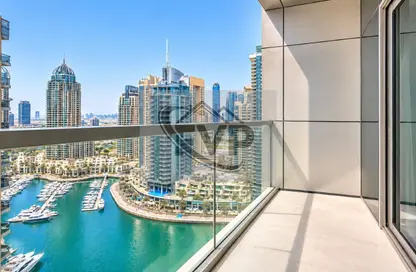 Apartment - 2 Bedrooms - 3 Bathrooms for rent in No.9 - Dubai Marina - Dubai