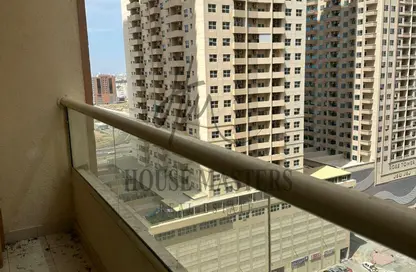 شقة - غرفة نوم - 2 حمامات للايجار في C3 برج ماجستيك - مدينة الإمارات - عجمان