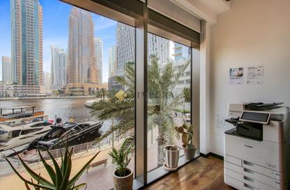 Office Space - Studio - 2 Bathrooms for rent in Jumeirah Living Marina Gate - Marina Gate - Dubai Marina - Dubai