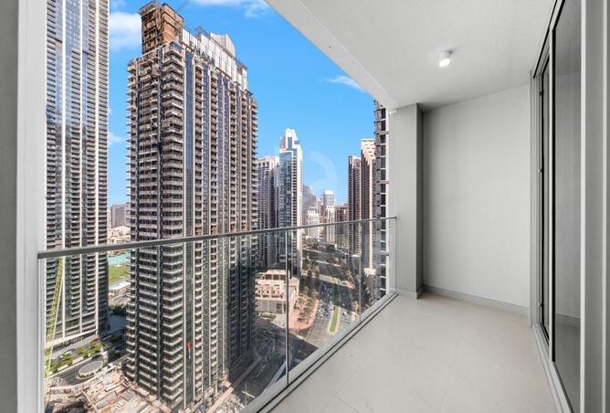 Burj Khalifa View | Wood Flooring | Unfurnished photo 3