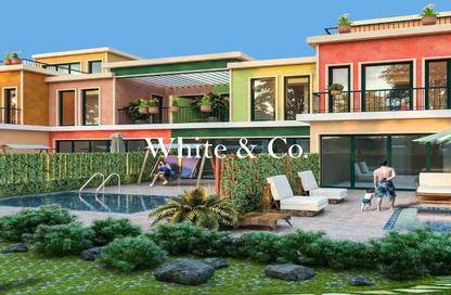 Townhouse - 3 Bedrooms - 3 Bathrooms for sale in Portofino - Damac Lagoons - Dubai