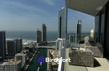 Apartment - 3 Bedrooms - 3 Bathrooms for rent in Stella Maris - Dubai Marina - Dubai