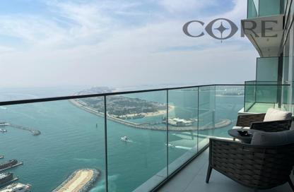 Apartment - 2 Bedrooms - 2 Bathrooms for rent in Beach Vista Tower 2 - Beach Vista - EMAAR Beachfront - Dubai Harbour - Dubai