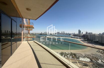 Apartment - 3 Bedrooms - 4 Bathrooms for rent in Tanzanite - Tiara Residences - Palm Jumeirah - Dubai