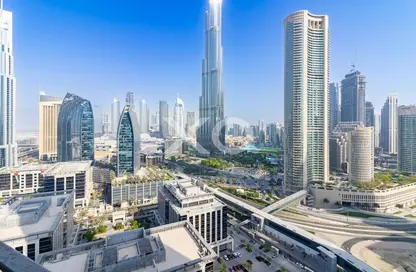 شقة - 2 غرف نوم - 3 حمامات للايجار في فندق العنوان- سكاي فيو 2 - أبراج العنوان سكاي فيو - وسط مدينة دبي - دبي