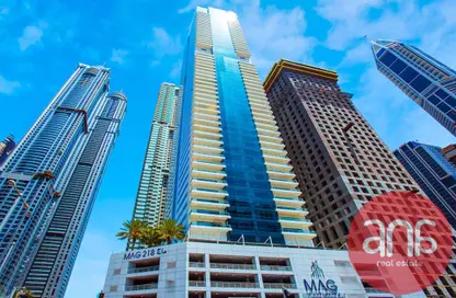 شقة - غرفة نوم - 2 حمامات للايجار في برج ماج 218 - دبي مارينا - دبي