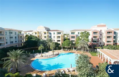 شقة - 2 غرف نوم - 2 حمامات للايجار في ساوث ويست أبارتمنتس 3 - شقق ساوث واست - الروضة الخضراء غرب - مجتمع الحدائق - مجمع دبي للاستثمار - دبي