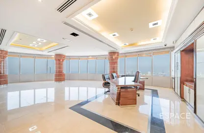 Office Space - Studio - 1 Bathroom for rent in Almas Tower - Jumeirah Lake Towers - Dubai