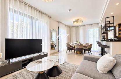 Villa - 4 - 5 for rent in Aura Gardens - Tilal Al Ghaf - Dubai