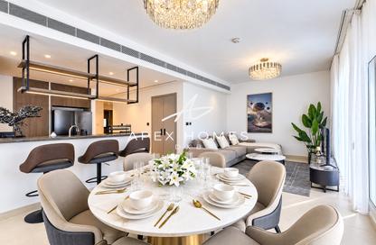 Villa - 4 - 5 for rent in Aura Gardens - Tilal Al Ghaf - Dubai Villa - 4 - 5 for rent in Aura Gardens - Tilal Al Ghaf - Dubai