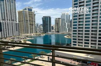 شقة - 2 غرف نوم - 3 حمامات للايجار في برج أيكون 1 - (JLT) مجمع M - أبراج بحيرات الجميرا - دبي