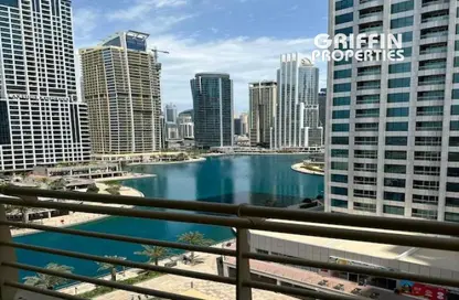 شقة - 2 غرف نوم - 3 حمامات للايجار في برج أيكون 1 - (JLT) مجمع M - أبراج بحيرات الجميرا - دبي