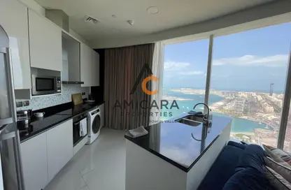 Apartment - 2 Bedrooms - 4 Bathrooms for sale in Palm View - Dubai Media City - Dubai
