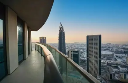 Apartment - 2 Bedrooms - 3 Bathrooms for rent in Burj Vista 1 - Burj Vista - Downtown Dubai - Dubai