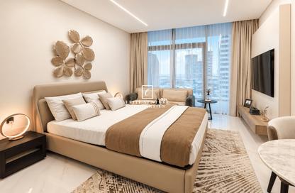 Apartment - Studio - 1 for rent in Skyhills Residences 1 - Skyhills Residences - Dubai Science Park - Dubai