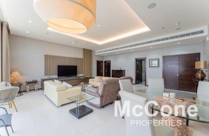Apartment - 3 Bedrooms - 4 Bathrooms for rent in Tanzanite - Tiara Residences - Palm Jumeirah - Dubai