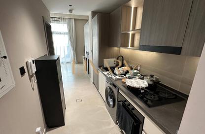 Apartment - Studio - 1 for rent in Golf Vista Heights - Dubai Sports City - Dubai
