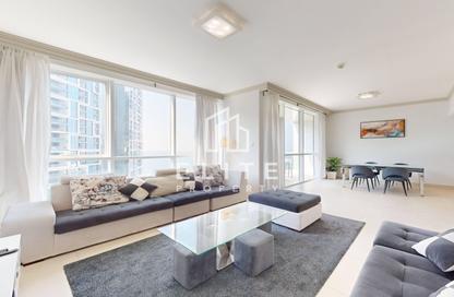Apartment - 2 Bedrooms - 3 Bathrooms for rent in Al Bateen Residences - Jumeirah Beach Residence - Dubai