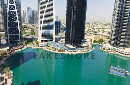 Apartment - Studio - 1 Bathroom for rent in Lake Terrace - JLT Cluster D - Jumeirah Lake Towers - Dubai