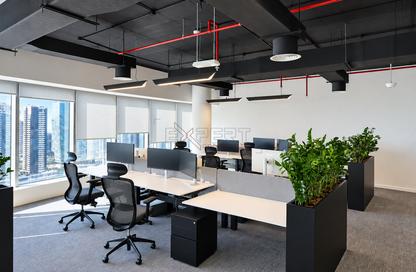 Office Space - Studio - 1 for rent in The Prime Tower - Business Bay - Dubai
