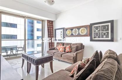 Apartment - 1 Bedroom - 2 Bathrooms for rent in Ocean Heights - Dubai Marina - Dubai