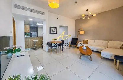 شقة - غرفة نوم - 2 حمامات للايجار في برج كنتننتال - دبي مارينا - دبي