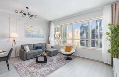 Apartment - 1 - 2 for rent in Marina Quays West - Marina Quays - Dubai Marina - Dubai