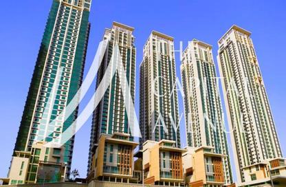 Apartment - 1 Bedroom - 2 Bathrooms for rent in Marina Blue Tower - Marina Square - Al Reem Island - Abu Dhabi
