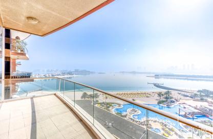 Apartment - 1 Bedroom - 2 Bathrooms for rent in Aquamarine - Tiara Residences - Palm Jumeirah - Dubai