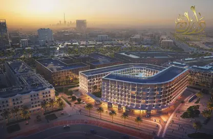 شقة - غرفة نوم - 2 حمامات للبيع في بن غاطي هيلكريست - ارجان - دبي