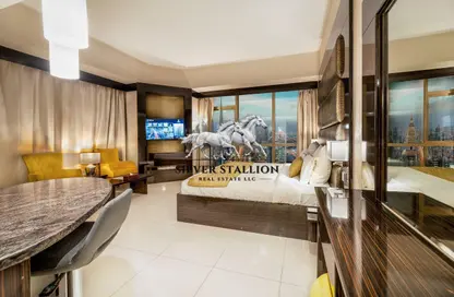 Apartment - 1 Bathroom for rent in Gevora Hotel - Sheikh Zayed Road - Dubai Apartment - 1 Bathroom for rent in Gevora Hotel - Sheikh Zayed Road - Dubai