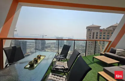 Apartment - 1 Bedroom - 2 Bathrooms for rent in Binghatti Avenue - Al Jaddaf - Dubai