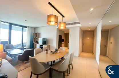 Apartment - 3 - 3 for rent in Jumeirah Gate Tower 2 - The Address Jumeirah Resort and Spa - Jumeirah Beach Residence - Dubai