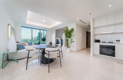 Apartment - 2 Bedrooms - 2 Bathrooms for rent in Palace Beach Residence Tower 2 - Palace Beach Residence - Emaar Beachfront - Dubai Harbour - Dubai