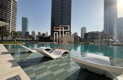 Apartment - Studio - 1 Bathroom for rent in Peninsula One - Peninsula - Business Bay - Dubai