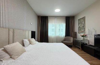 Apartment - 1 Bedroom - 2 Bathrooms for rent in MAG 218 - Dubai Marina - Dubai
