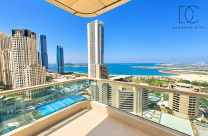 Apartment - 2 - 3 for rent in The Royal Oceanic - Dubai Marina - Dubai