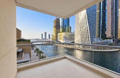 Apartment - 2 Bedrooms - 3 Bathrooms for rent in Iris Blue - Dubai Marina - Dubai