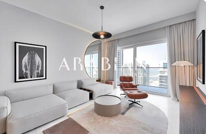 Apartment - 1 Bedroom - 1 Bathroom for rent in Grand Bleu Tower 2 - Emaar Beachfront - Dubai Harbour - Dubai