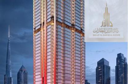 شقة - غرفة نوم - 2 حمامات للبيع في برج الوطن - طريق كورنيش عجمان - عجمان