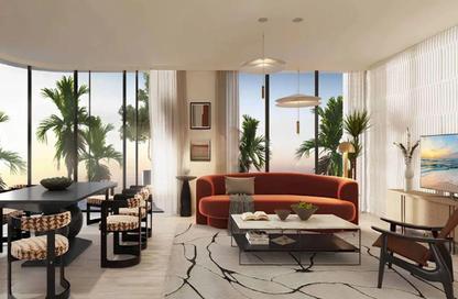 شقة - 2 غرف نوم - 2 حمامات للبيع في برج Seapoint 2 - سي بوينت - إعمار بيتشفرونت - دبي هاربور - دبي
