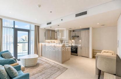 Apartment - 1 - 1 for rent in Seven Palm - Palm Jumeirah - Dubai