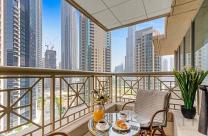 Apartment - 2 - 2 for rent in 29 Burj Boulevard Tower 1 - 29 Burj Boulevard - Downtown Dubai - Dubai