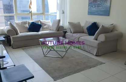 Apartment - 2 Bedrooms - 2 Bathrooms for rent in Marina View Tower A - Marina View - Dubai Marina - Dubai