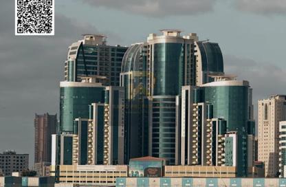 Apartment - 2 Bedrooms - 3 Bathrooms for rent in Orient Towers - Al Bustan - Ajman